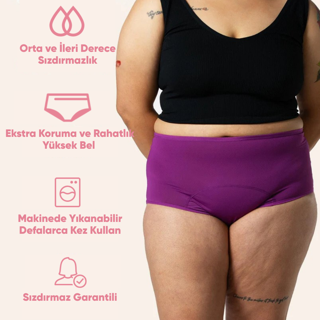 EveryDryies™ Sızdırmaz & Korumalı İç Çamaşırı - 5 Adet 1599 TL